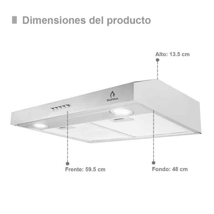 Campana Extractora Brezza A De Acero Inoxidable